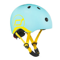Шолом захисний дитячий Scoot and Ride з ліхтариком, XXS-S (Blueberry)