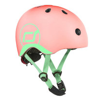 Шолом захисний дитячий Scoot and Ride з ліхтариком, XXS-S (Peach)
