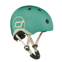 Шолом захисний дитячий Scoot and Ride з ліхтариком, XXS-S (Forest)