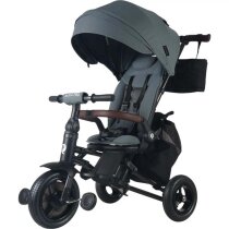 Велосипед триколісний Qplay Nova Pro з надувними колесами (Stone Grey)