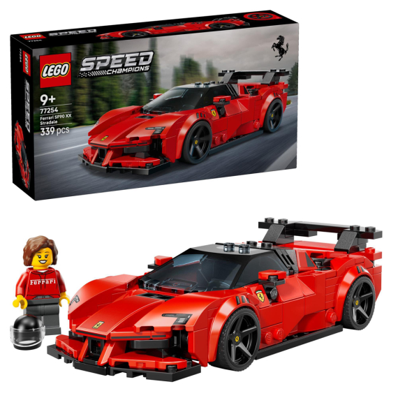 Конструктор LEGO Speed Champions Спортивний автомобіль Ferrari SF90 XX Stradale, 339 Деталей - фото | Интернет-магазин автокресел, колясок и аксессуаров для детей Avtokrisla