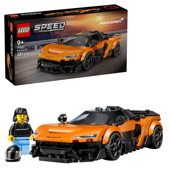 Конструктор LEGO Speed Champions McLaren W1, 287 деталей - фото | Интернет-магазин автокресел, колясок и аксессуаров для детей Avtokrisla