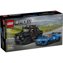 Конструктор LEGO Speed Champions Jaguar Project 7 та Land Rover Defender
