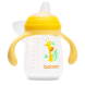 Чашка непроливайка Baboo із силіконовим носиком, 260 мл, 6+ міс (Safari / жовта)