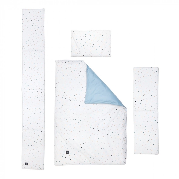 Комплект постільної білизни Puer Colored Dots 6 од - фото | Интернет-магазин автокресел, колясок и аксессуаров для детей Avtokrisla