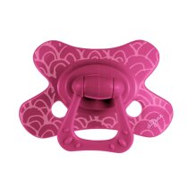 Пустушка силіконова Difrax Natural, 20+ міс (Dahlia arches)