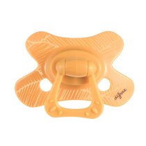 Пустушка силіконова Difrax Natural, 12+ міс (Apricot veins)