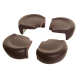 Захист на кути для дітей DreamBaby, 4 шт (Brown)