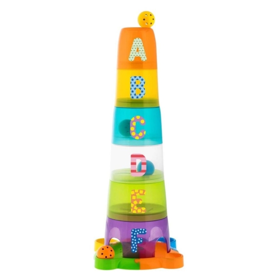 Іграшка-сортер Chicco Захоплююча пірамідка - фото | Интернет-магазин автокресел, колясок и аксессуаров для детей Avtokrisla