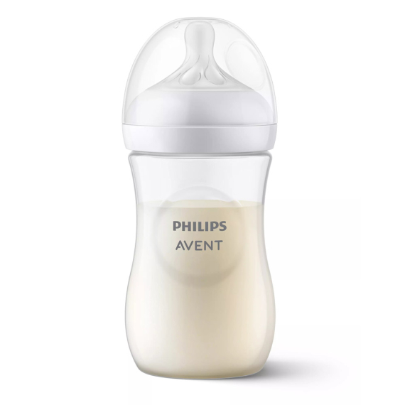 Пляшечка для годування Philips AVENT Natural, природний потік, 260 мл - фото | Интернет-магазин автокресел, колясок и аксессуаров для детей Avtokrisla