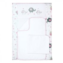 Cповивальний матрац Верес 50х70 (Elephant pink)