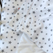 Змінна постіль Baby Veres Фланель, 3 одиниць (сірі зірочки на білому)