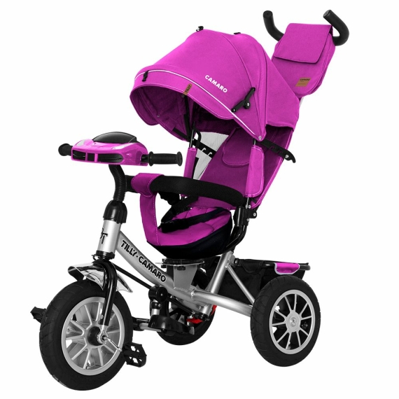 Велосипед триколісний TILLY CAMARO T-362/2 (Фіолетовий) - фото | Интернет-магазин автокресел, колясок и аксессуаров для детей Avtokrisla