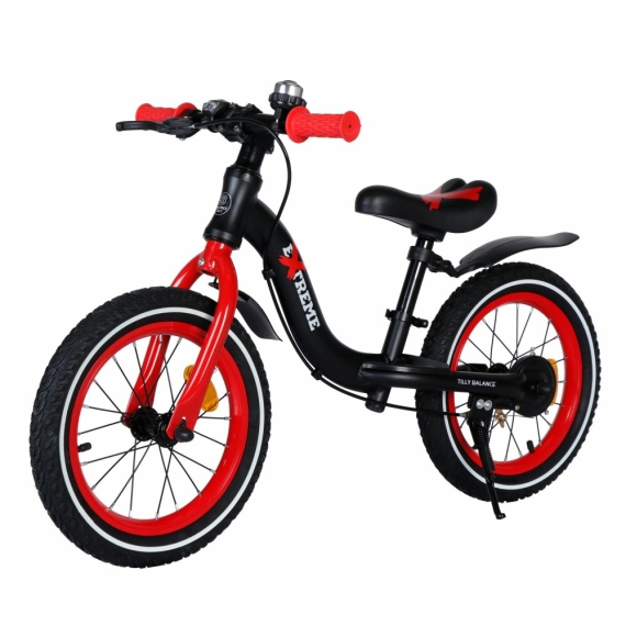 Беговел BALANCE TILLY 14" Extreme T-212524 (Red) - фото | Интернет-магазин автокресел, колясок и аксессуаров для детей Avtokrisla