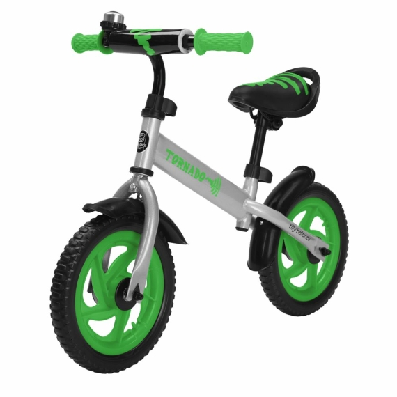 Беговел BALANCE TILLY 12" Tornado T-21255/3 (Green) - фото | Интернет-магазин автокресел, колясок и аксессуаров для детей Avtokrisla