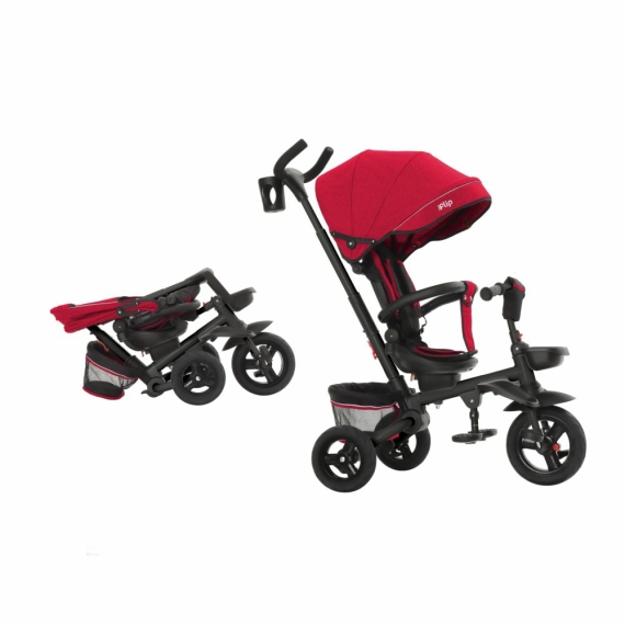 Велосипед триколісний TILLY FLIP T-390/1 (Червоний) - фото | Интернет-магазин автокресел, колясок и аксессуаров для детей Avtokrisla