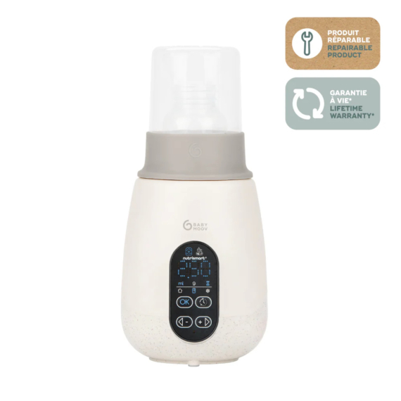 Підігрівач для пляшечок  Babymoov Nutri smart 5 в 1 (Mineral Beige) - фото | Интернет-магазин автокресел, колясок и аксессуаров для детей Avtokrisla