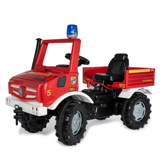 Пожарная машина Rolly Toys rollyUnimog Fire (красная) - фото | Интернет-магазин автокресел, колясок и аксессуаров для детей Avtokrisla