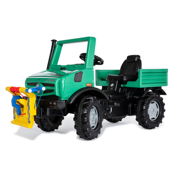 Машина с лебедкой Rolly Toys rollyUnimog Forst (зелено-желтая) - фото | Интернет-магазин автокресел, колясок и аксессуаров для детей Avtokrisla