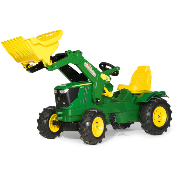Трактор с ковшом Rolly Toys rollyFarmtrac John Deere 6210R - фото | Интернет-магазин автокресел, колясок и аксессуаров для детей Avtokrisla