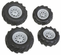 Набір надувних коліс Rolly Toys rollyTrac Air Tyres (260х95 х2; 325х110 х2)