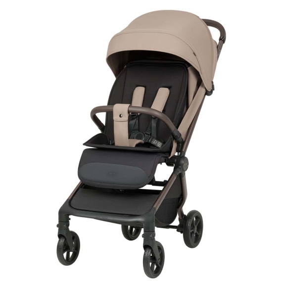 Прогулянкова коляска CARRELLO Atom M CRL-5527 (Snow Beige) - фото | Интернет-магазин автокресел, колясок и аксессуаров для детей Avtokrisla