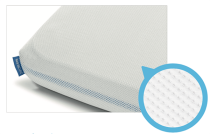 Дихаюче простирадло AeroSleep 60x120 см (біла)