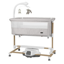 Ліжечко-гойдалка Carrello Bloom CRL-10304 (Silk Beige)
