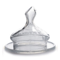 Соска силіконова Suavinex, анатомічна, швидкий потік, 6+ місяців