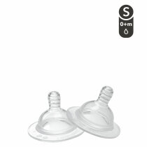 Силіконова соска до пляшечки Twistshake S (0+мес) 2шт