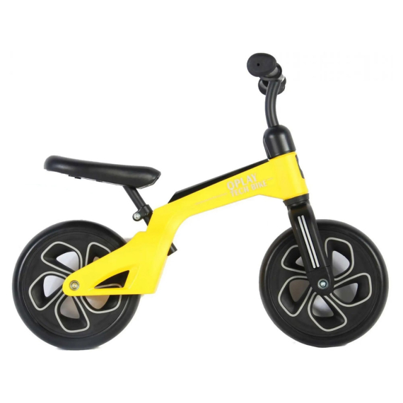 Беговел детский QPlay Tech EVA (Yellow) - фото | Интернет-магазин автокресел, колясок и аксессуаров для детей Avtokrisla
