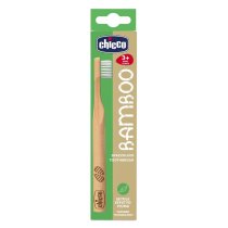 Зубна щітка Chicco бамбукова, від 3 років (зелена)