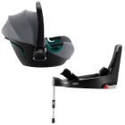 Автокресло Britax Römer BABY-SAFE iSENSE (Frost Grey) с платформой