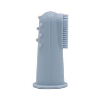 Силіконова зубна щітка Difrax, масажна (Blue)