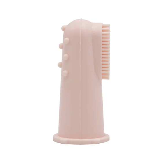 Силіконова зубна щітка Difrax, масажна (колір в асортименті) - фото | Интернет-магазин автокресел, колясок и аксессуаров для детей Avtokrisla