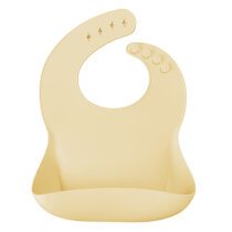 Нагрудник силіконовий MinikOiOi Basics-Bib (Mellow Yellow)