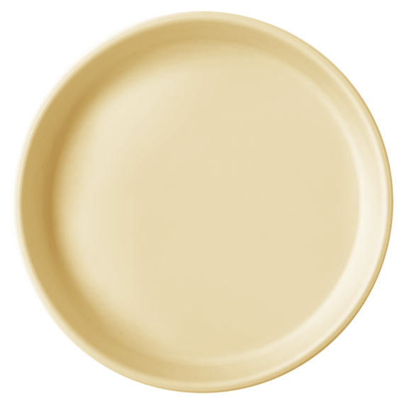 Тарілка силіконова MinikOiOi Basics-Plate (Mellow Yellow) - фото | Интернет-магазин автокресел, колясок и аксессуаров для детей Avtokrisla