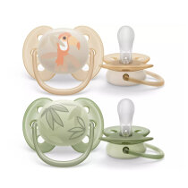 Пустушка Philips Avent Ultra Soft ультрам'яка, 0-6 міс, 2 шт