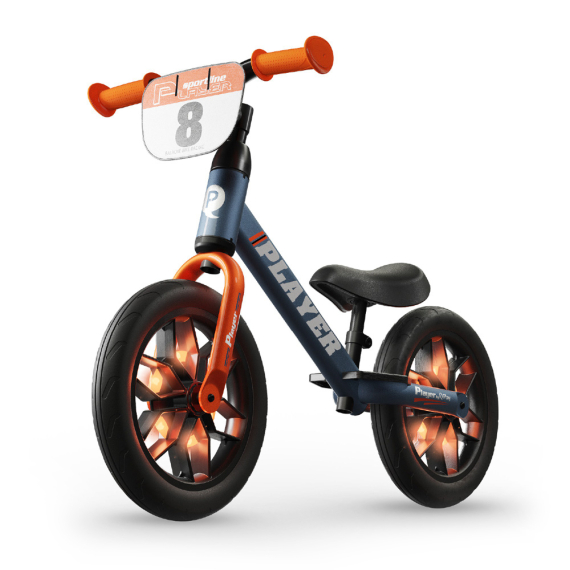 Біговел дитячий QPlay Player (Orange) - фото | Интернет-магазин автокресел, колясок и аксессуаров для детей Avtokrisla