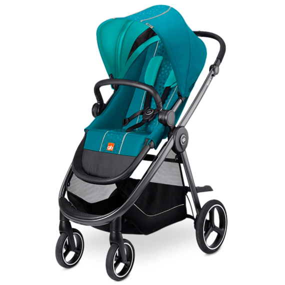 Прогулянкова коляска GB Beli 4 (Capri Blue-turquoise) - фото | Интернет-магазин автокресел, колясок и аксессуаров для детей Avtokrisla
