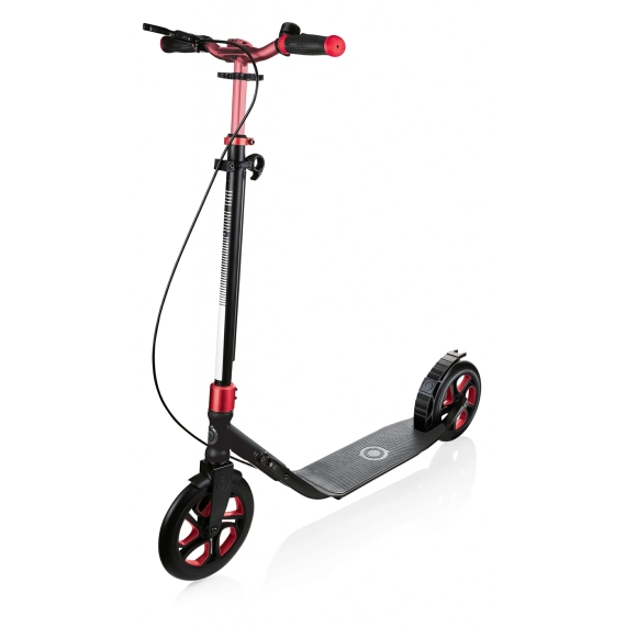 Самокат Globber ONE NL 230 ULTIMATE (червоно-сірий) - фото | Интернет-магазин автокресел, колясок и аксессуаров для детей Avtokrisla