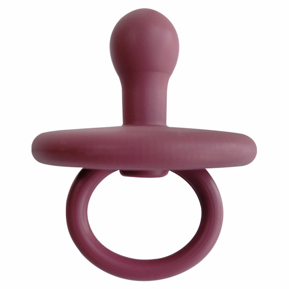 Пустышка ортодонтическая силиконовая MinikOiOi Binkee 0+ (Velvet Rose) - фото | Интернет-магазин автокресел, колясок и аксессуаров для детей Avtokrisla