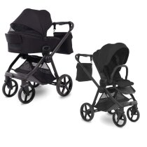 Універсальна коляска 2 в 1 Junama Smart Mami (Black 04)