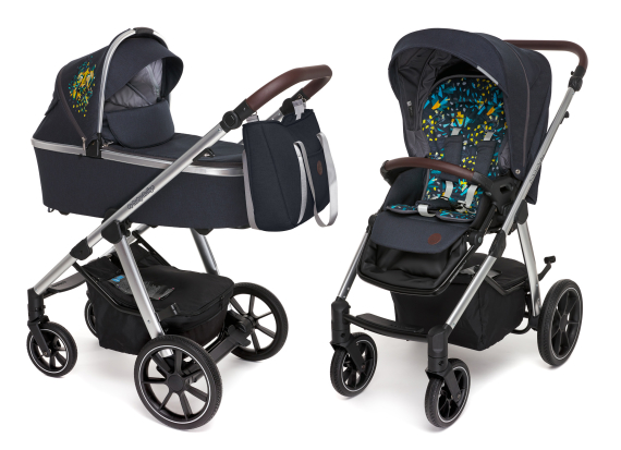 Универсальная коляска 2 в 1 Baby Design Bueno (103 - Navy) - фото | Интернет-магазин автокресел, колясок и аксессуаров для детей Avtokrisla