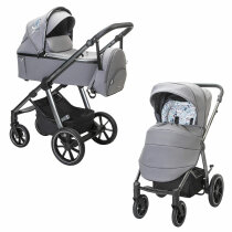 Універсальна коляска 2 в 1 Espiro Bueno 2022 (307 Gray Feather)