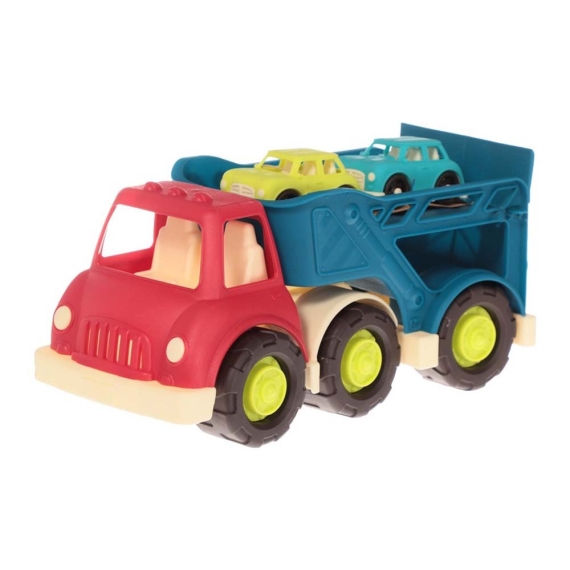 Ігровий набір Battat S2 Автовоз із 2 машинками - фото | Интернет-магазин автокресел, колясок и аксессуаров для детей Avtokrisla