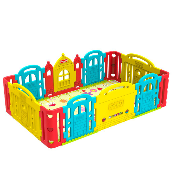 Игровой манеж Dwinguler Castle (2400x1500x783 мм) - фото | Интернет-магазин автокресел, колясок и аксессуаров для детей Avtokrisla