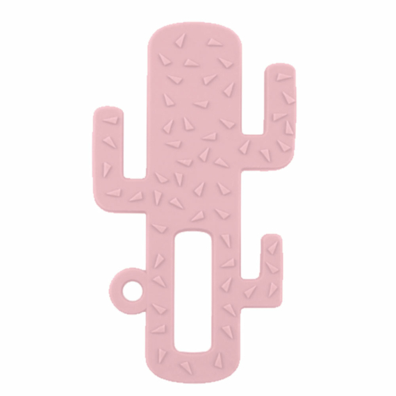 Прорезыватель для зубов силиконовый MinikOiOi Cactus (Pinky Pink) - фото | Интернет-магазин автокресел, колясок и аксессуаров для детей Avtokrisla