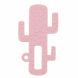 Прорезыватель для зубов силиконовый MinikOiOi Cactus (Pinky Pink)