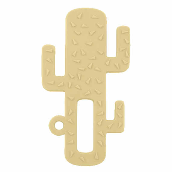 Прорезыватель для зубов силиконовый MinikOiOi Cactus (Mellow Yellow) - фото | Интернет-магазин автокресел, колясок и аксессуаров для детей Avtokrisla